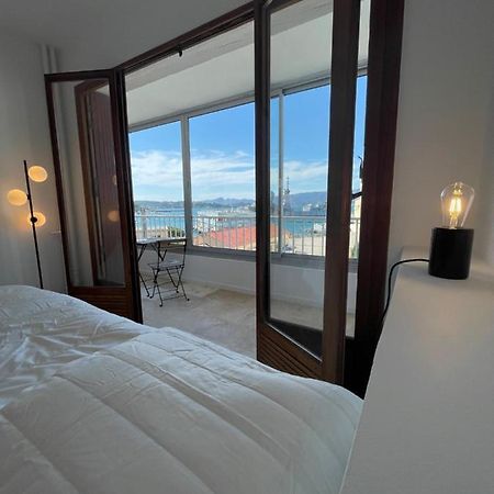 Design T3 Vue Mer Et Montagne 2 Chambres 3Mn De La Plage Fibre Clim Saint-Mandrier-sur-Mer Luaran gambar