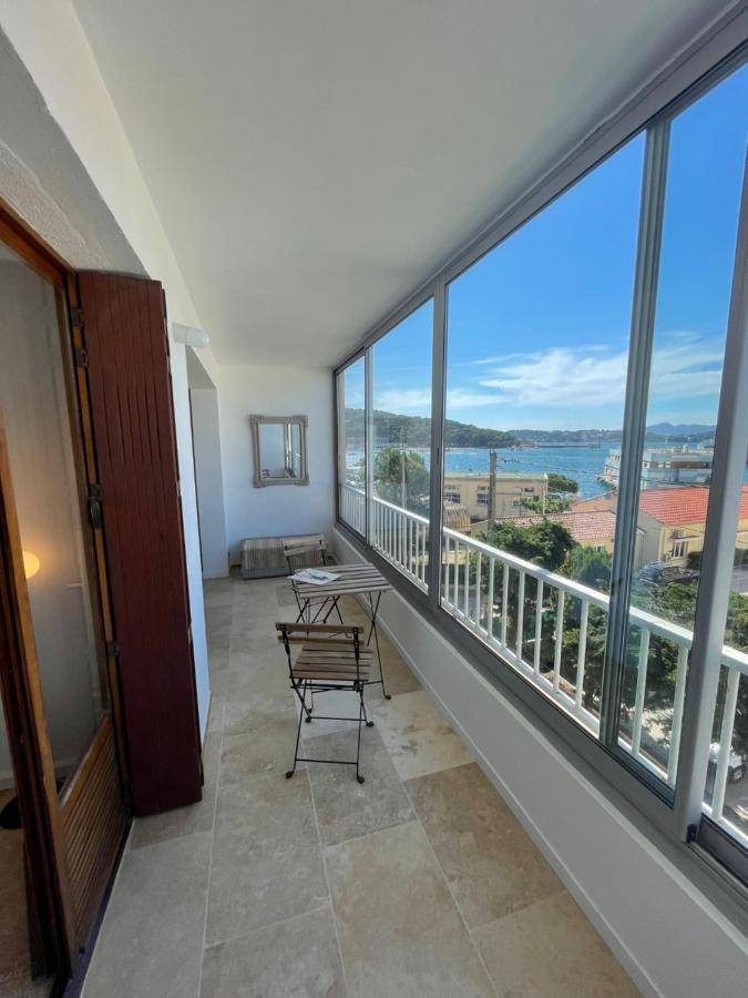 Design T3 Vue Mer Et Montagne 2 Chambres 3Mn De La Plage Fibre Clim Saint-Mandrier-sur-Mer Luaran gambar